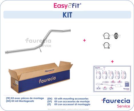 Faurecia FS45855 - Труба вихлопного газу avtolavka.club