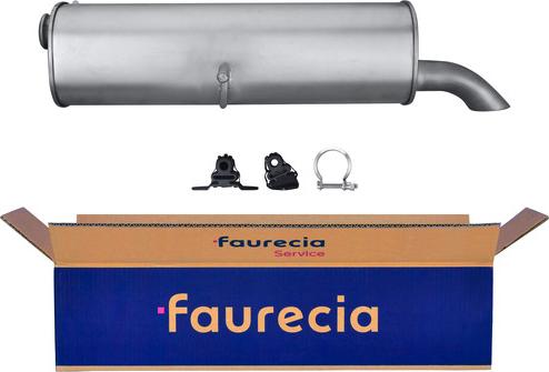 Faurecia FS45857 - Глушник вихлопних газів кінцевий avtolavka.club
