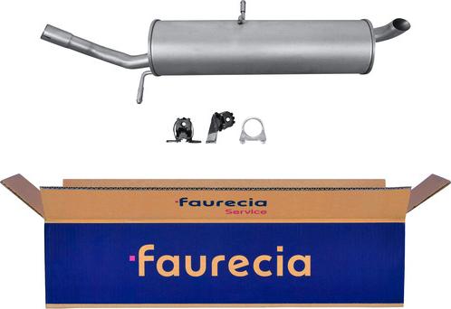 Faurecia FS45233 - Глушник вихлопних газів кінцевий avtolavka.club