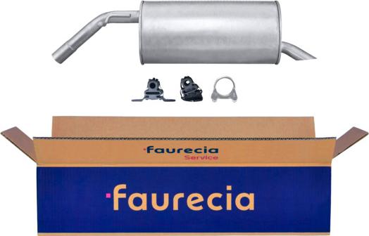 Faurecia FS45764 - Глушник вихлопних газів кінцевий avtolavka.club