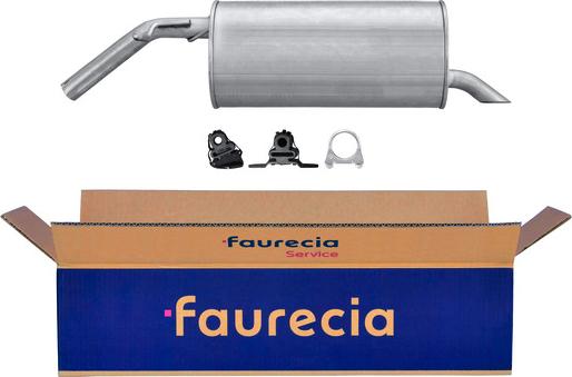 Faurecia FS45762 - Глушник вихлопних газів кінцевий avtolavka.club