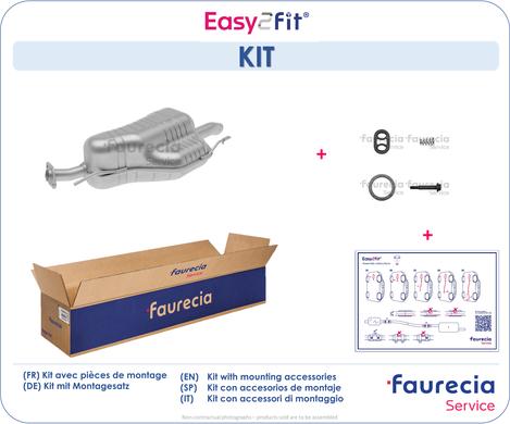 Faurecia FS40496 - Глушник вихлопних газів кінцевий avtolavka.club