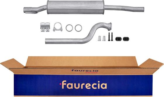 Faurecia FS40418 - Середній глушник вихлопних газів avtolavka.club