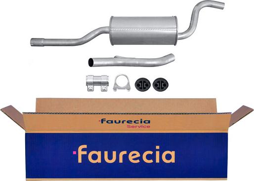 Faurecia FS40481 - Глушник вихлопних газів кінцевий avtolavka.club
