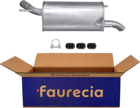 Faurecia FS40511 - Глушник вихлопних газів кінцевий avtolavka.club