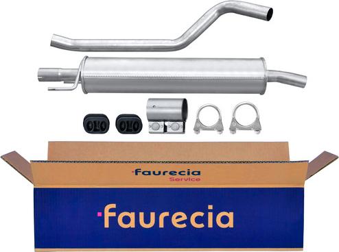 Faurecia FS40513 - Середній глушник вихлопних газів avtolavka.club