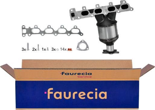 Faurecia FS40663K - Каталізатор колектора avtolavka.club