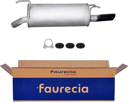 Faurecia FS40608 - Глушник вихлопних газів кінцевий avtolavka.club