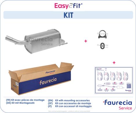 Faurecia FS40618 - Глушник вихлопних газів кінцевий avtolavka.club