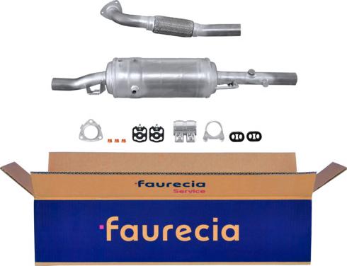 Faurecia FS40189S - Сажі / частковий фільтр, система вихлопу ОГ avtolavka.club