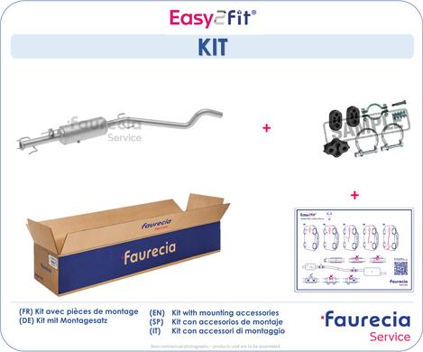 Faurecia FS40134F - Сажі / частковий фільтр, система вихлопу ОГ avtolavka.club