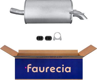Faurecia FS40841 - Глушник вихлопних газів кінцевий avtolavka.club