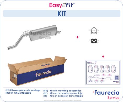 Faurecia FS40854 - Глушник вихлопних газів кінцевий avtolavka.club