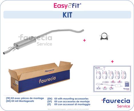 Faurecia FS40855 - Предглушітель вихлопних газів avtolavka.club