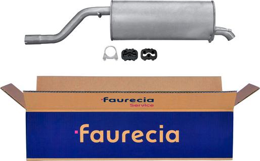 Faurecia FS40853 - Глушник вихлопних газів кінцевий avtolavka.club