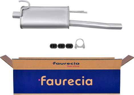 Faurecia FS40826 - Глушник вихлопних газів кінцевий avtolavka.club