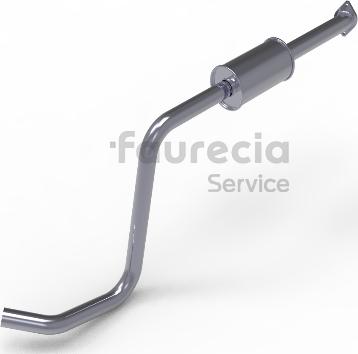 Faurecia FS40391 - Предглушітель вихлопних газів avtolavka.club