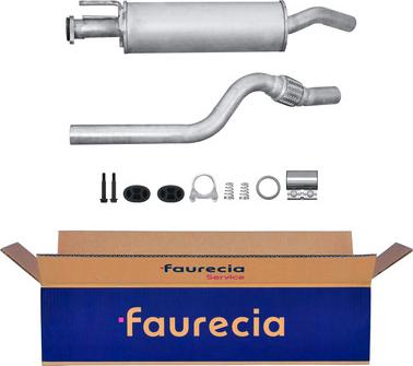 Faurecia FS40366 - Середній глушник вихлопних газів avtolavka.club