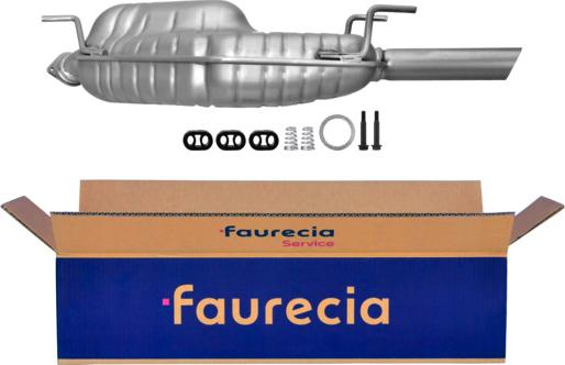 Faurecia FS40378 - Глушник вихлопних газів кінцевий avtolavka.club