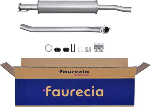 Faurecia FS40377 - Середній глушник вихлопних газів avtolavka.club