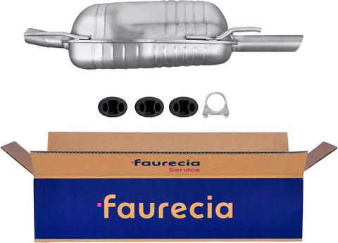 Faurecia FS40756 - Глушник вихлопних газів кінцевий avtolavka.club