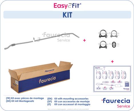 Faurecia FS40709 - Труба вихлопного газу avtolavka.club