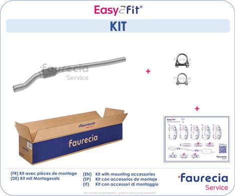 Faurecia FS40710 - Труба вихлопного газу avtolavka.club