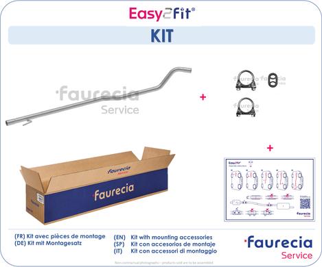 Faurecia FS40711 - Труба вихлопного газу avtolavka.club