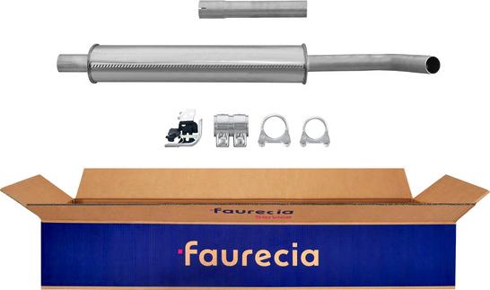 Faurecia FS55690 - Середній глушник вихлопних газів avtolavka.club
