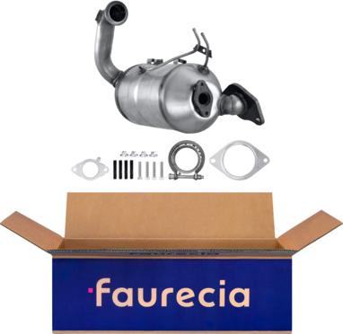 Faurecia FS55611S - Сажі / частковий фільтр, система вихлопу ОГ avtolavka.club