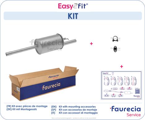 Faurecia FS55273 - Глушник вихлопних газів кінцевий avtolavka.club