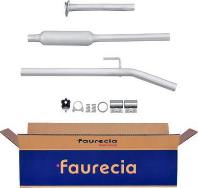 Faurecia FS55778 - Середній глушник вихлопних газів avtolavka.club