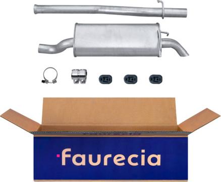 Faurecia FS50201 - Глушник вихлопних газів кінцевий avtolavka.club