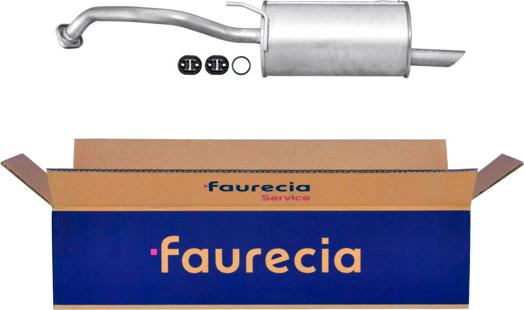 Faurecia FS53506 - Глушник вихлопних газів кінцевий avtolavka.club