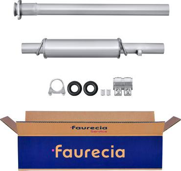 Faurecia FS63033 - Середній глушник вихлопних газів avtolavka.club