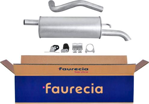 Faurecia FS63280 - Глушник вихлопних газів кінцевий avtolavka.club