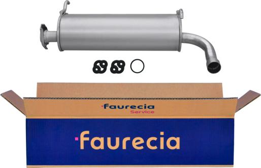 Faurecia FS67018 - Глушник вихлопних газів кінцевий avtolavka.club