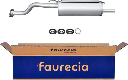 Faurecia FS05118 - Глушник вихлопних газів кінцевий avtolavka.club