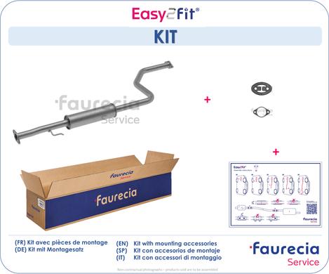 Faurecia FS05186 - Середній глушник вихлопних газів avtolavka.club