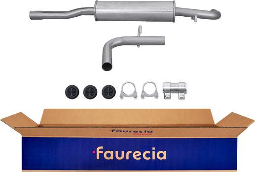 Faurecia FS01004 - Середній глушник вихлопних газів avtolavka.club