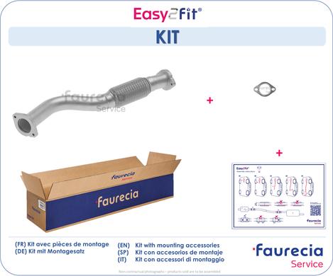 Faurecia FS01264 - Труба вихлопного газу avtolavka.club