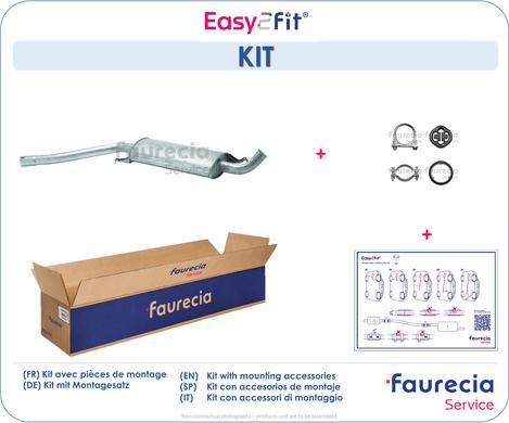 Faurecia FS03003 - Середній глушник вихлопних газів avtolavka.club