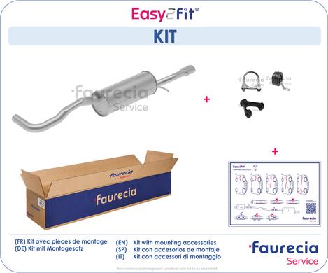 Faurecia FS03134 - Глушник вихлопних газів кінцевий avtolavka.club