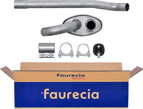 Faurecia FS03133 - Середній глушник вихлопних газів avtolavka.club