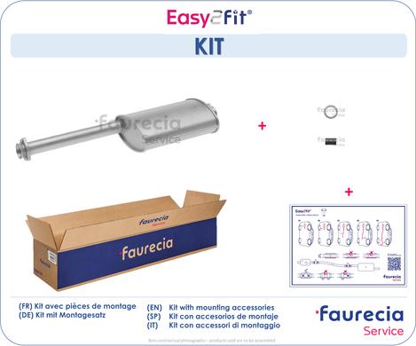 Faurecia FS07001 - Предглушітель вихлопних газів avtolavka.club