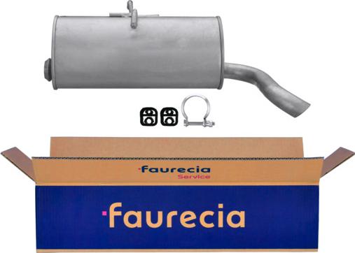 Faurecia FS15593 - Глушник вихлопних газів кінцевий avtolavka.club