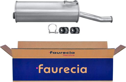 Faurecia FS15035 - Глушник вихлопних газів кінцевий avtolavka.club