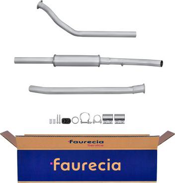 Faurecia FS15168 - Середній глушник вихлопних газів avtolavka.club