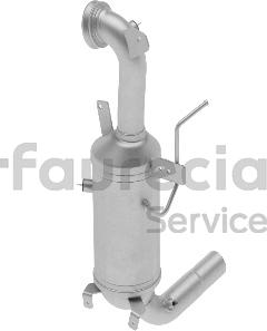 Faurecia FS15268F - Сажі / частковий фільтр, система вихлопу ОГ avtolavka.club