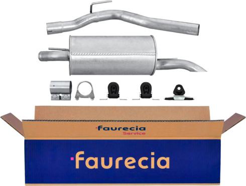 Faurecia FS80474 - Глушник вихлопних газів кінцевий avtolavka.club